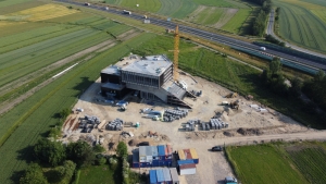 Fotorelacja z budowy obiektu biurowego Keno w Gliwicach